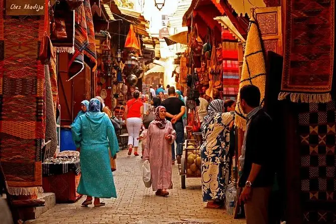 Fes medina guided walking tour — souks, tanneries and madrasas — alternative view