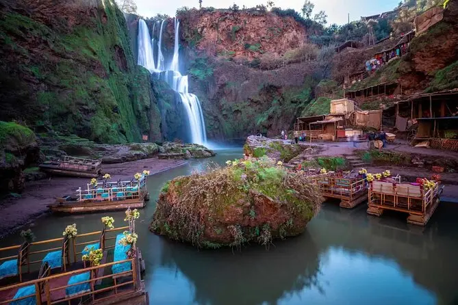 Ouzoud Waterfalls day trip from Marrakech — 110m cascades