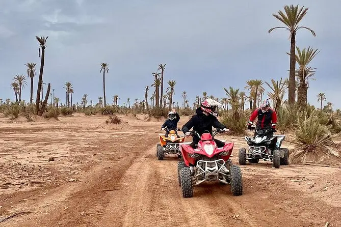 Quad bike and buggy adventure in the Marrakech palm groves